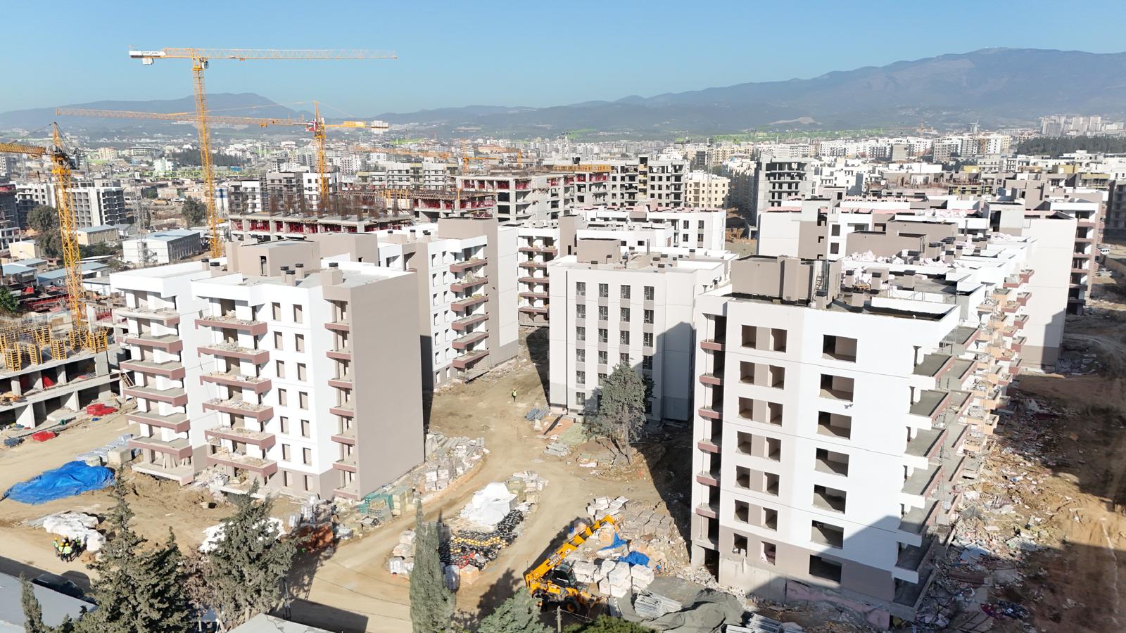 HATAY İLİ 12. ETAP KONUT VE TİCARET İNŞAATLARI İLE ALTYAPI VE ÇEVRE DÜZENLEMESİ İŞİ