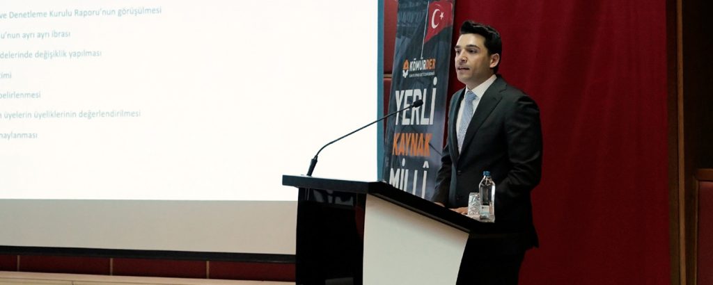 Furkan Akçadağ, KÖMÜRDER Yönetim Kurulu Başkanlığına Seçildi
