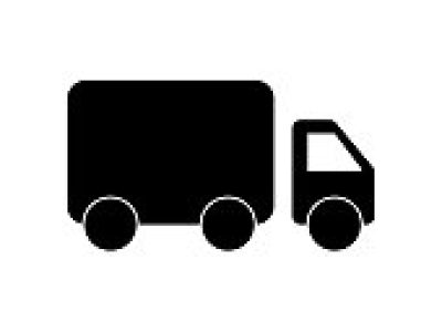 Truck icon vector icon. Simple element illustration. Truck symbol design. Can be used for web and mobile.